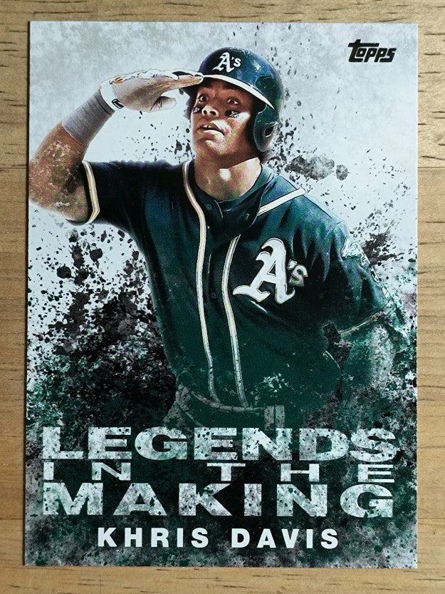 2018 Topps Update Legends in the Making #LITM17 Khris Davis