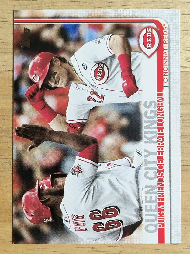 2019 Topps Update #US71 Derek Dietrich/Yasiel Puig