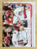 2019 Topps Update #US71 Derek Dietrich/Yasiel Puig