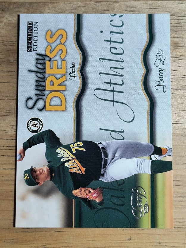2004 Leaf Sunday Dress Second Edition #2 Barry Zito