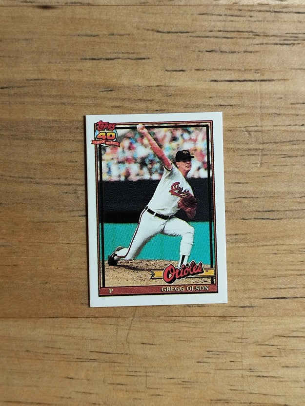 1991 Topps Micro #10 Gregg Olson
