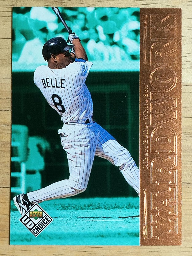 1999 UD Choice Yard Work #Y8 Albert Belle