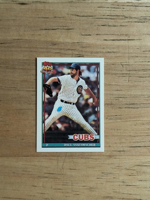 1991 Topps Micro #12 Paul Assenmacher