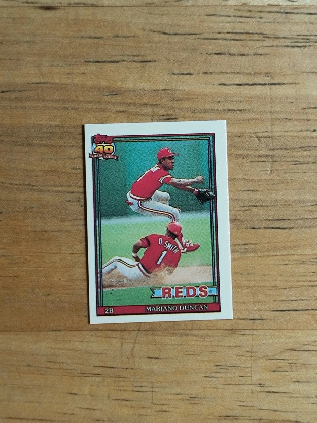 1991 Topps Micro #13 Mariano Duncan
