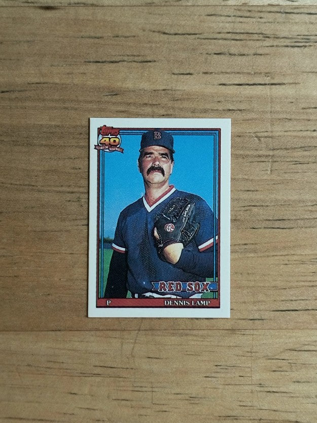 1991 Topps Micro #14 Dennis Lamp