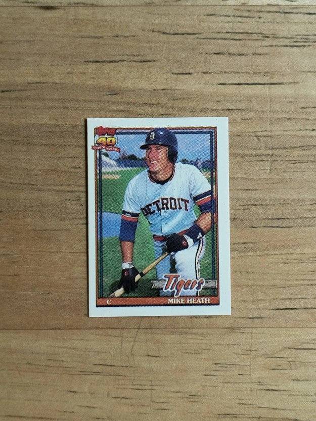 1991 Topps Micro #16 Mike Heath