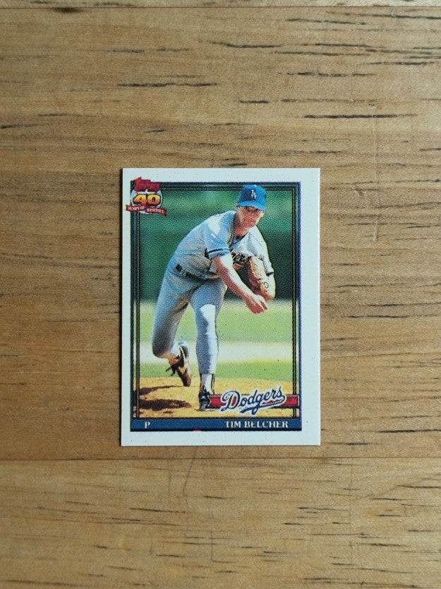 1991 Topps Micro #25 Tim Belcher