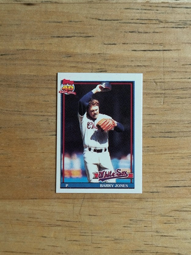 1991 Topps Micro #33 Barry Jones
