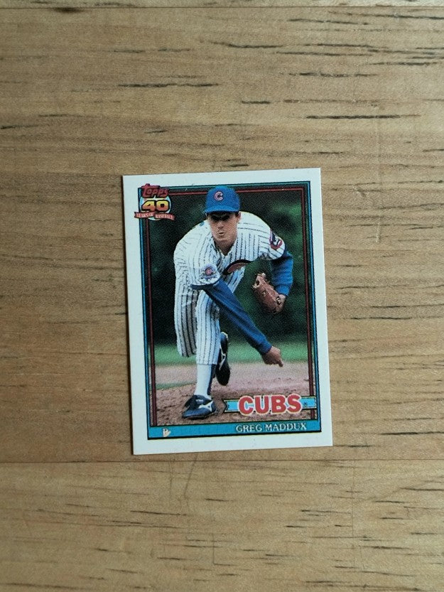1991 Topps Micro #35 Greg Maddux