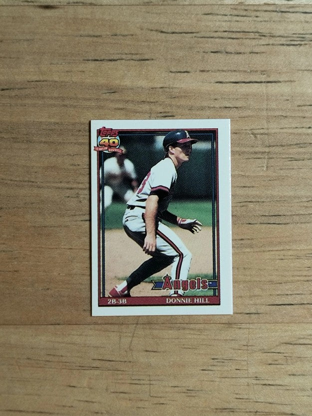 1991 Topps Micro #36 Donnie Hill