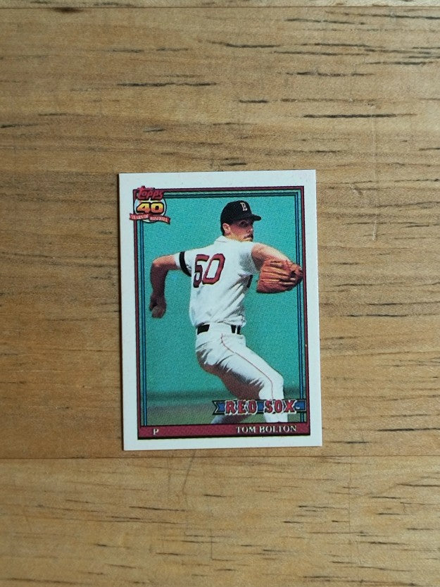 1991 Topps Micro #37 Tom Bolton