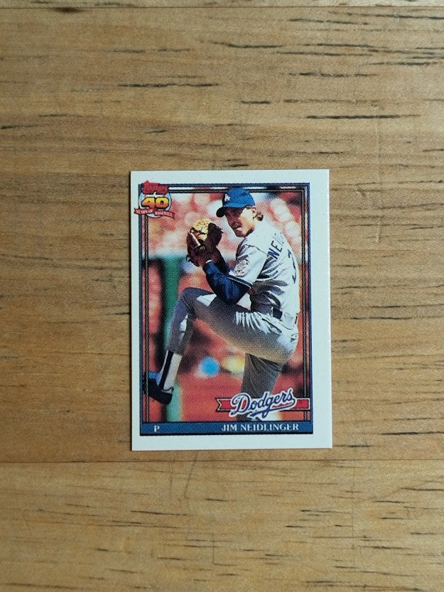 1991 Topps Micro #39 Jim Neidlinger