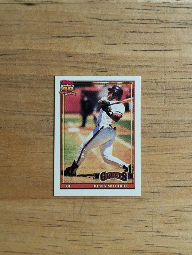 1991 Topps Micro #40 Kevin Mitchell