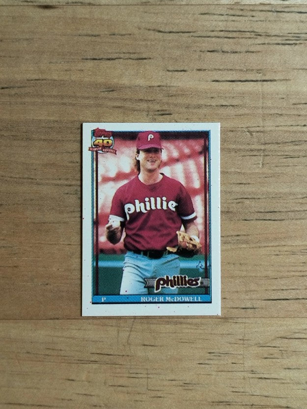 1991 Topps Micro #43 Roger McDowell