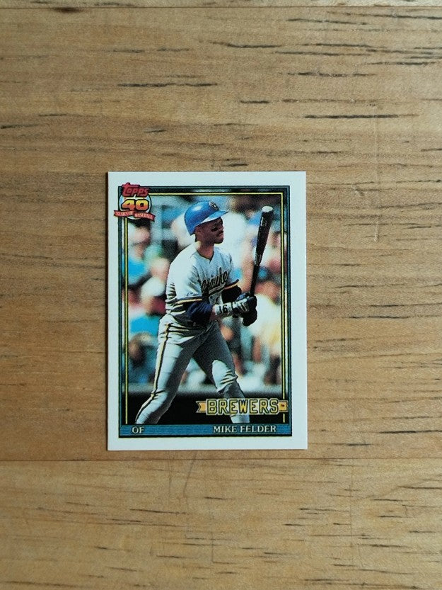 1991 Topps Micro #44 Mike Felder