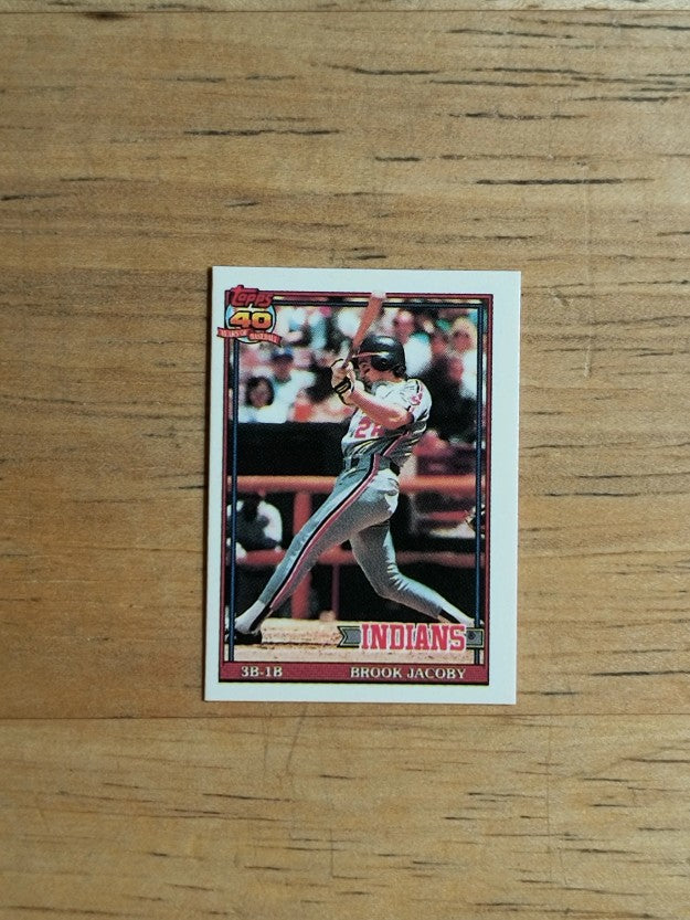 1991 Topps Micro #47 Brook Jacoby