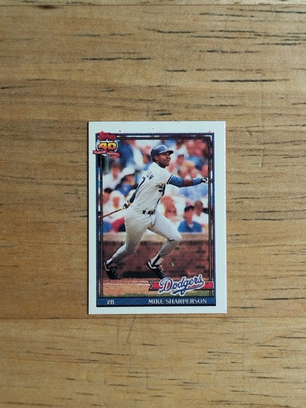 1991 Topps Micro #53 Mike Sharperson