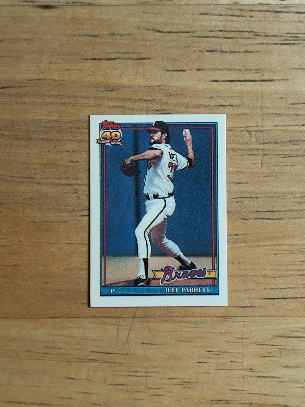 1991 Topps Micro #56 Jeff Parrett