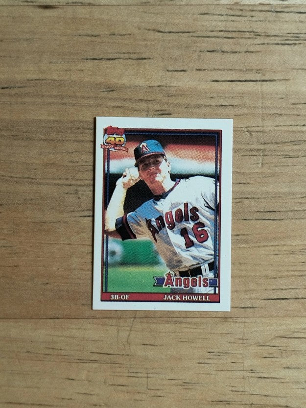 1991 Topps Micro #57 Jack Howell