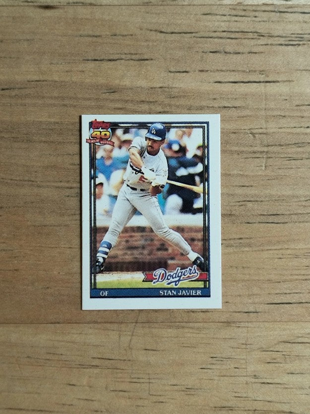 1991 Topps Micro #61 Stan Javier