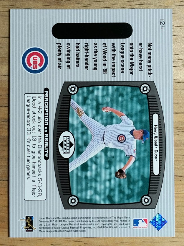1999 Upper Deck Immaculate Perception #I24 Kerry Wood