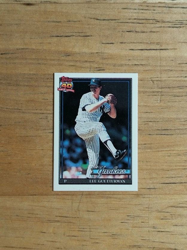 1991 Topps Micro #62 Lee Guetterman