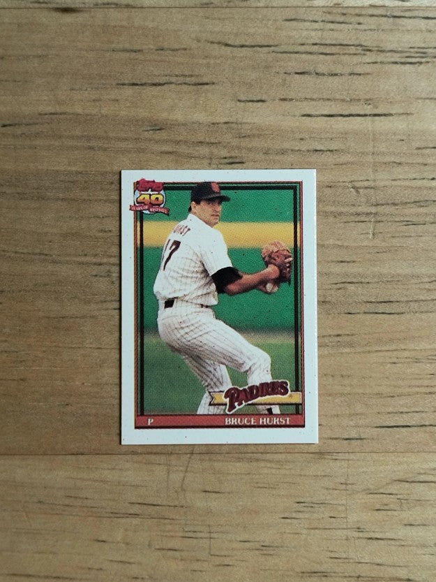 1991 Topps Micro #65 Bruce Hurst