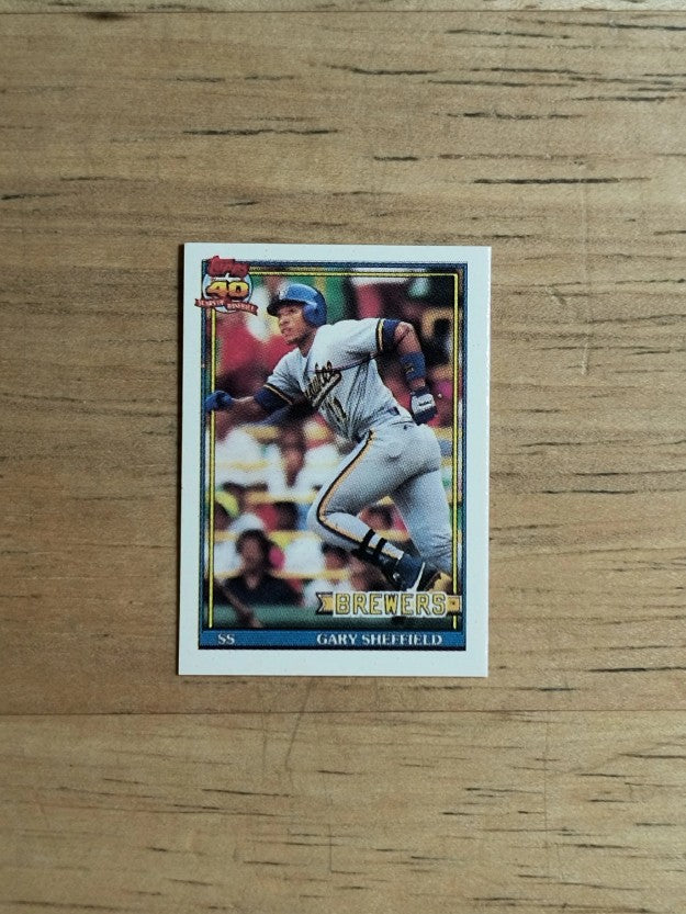 1991 Topps Micro #68 Gary Sheffield