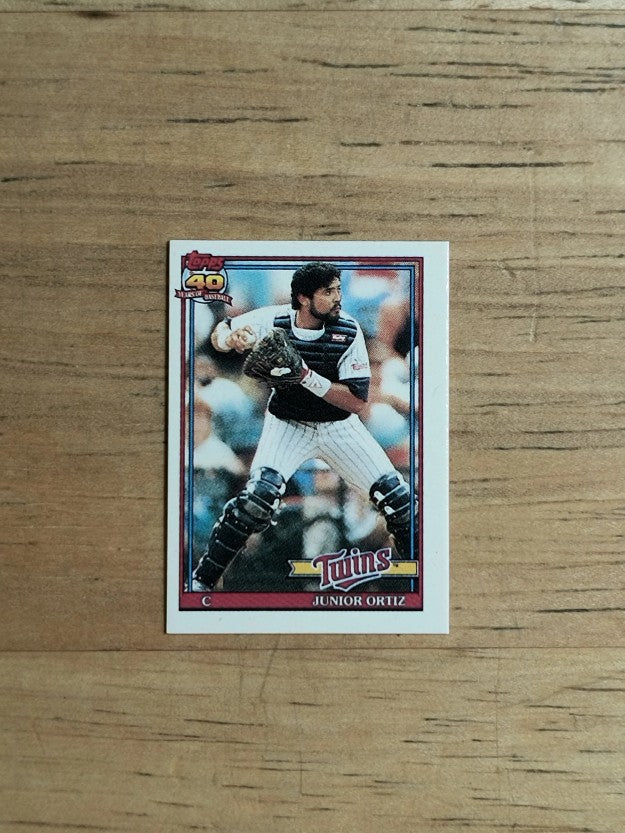 1991 Topps Micro #72 Junior Ortiz