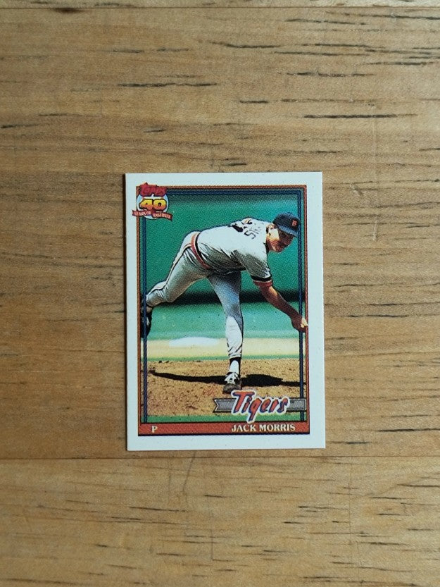 1991 Topps Micro #75 Jack Morris
