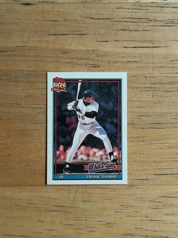 1991 Topps Micro #79 Frank Thomas