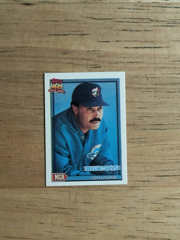 1991 Topps Micro #81 Cito Gaston MG