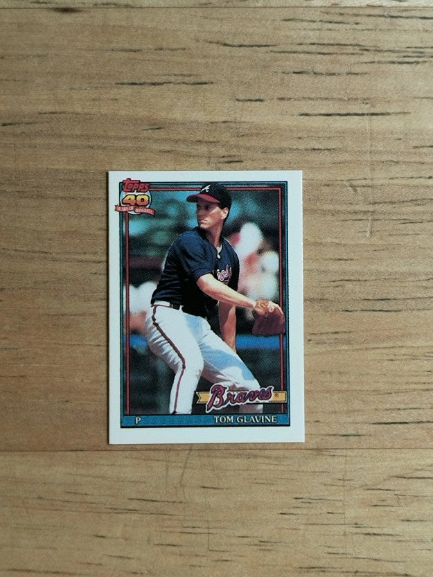 1991 Topps Micro #82 Tom Glavine