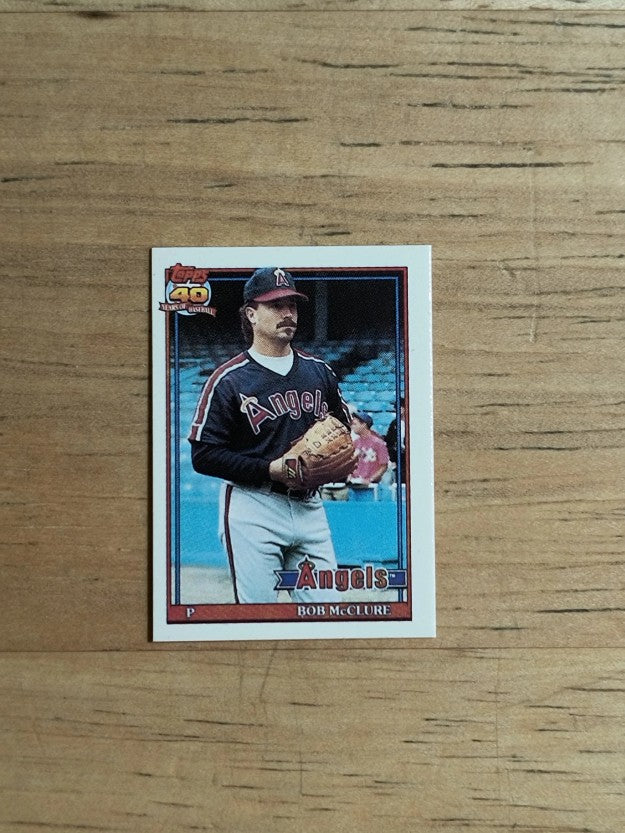 1991 Topps Micro #84 Bob McClure