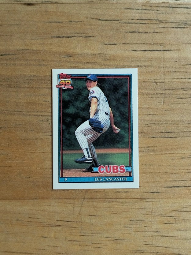 1991 Topps Micro #86 Les Lancaster