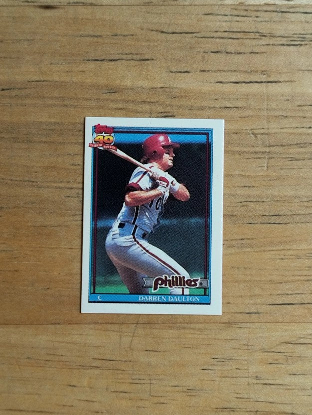 1991 Topps Micro #89 Darren Daulton