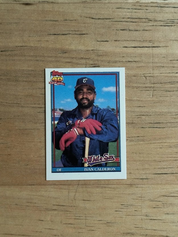 1991 Topps Micro #93 Ivan Calderon