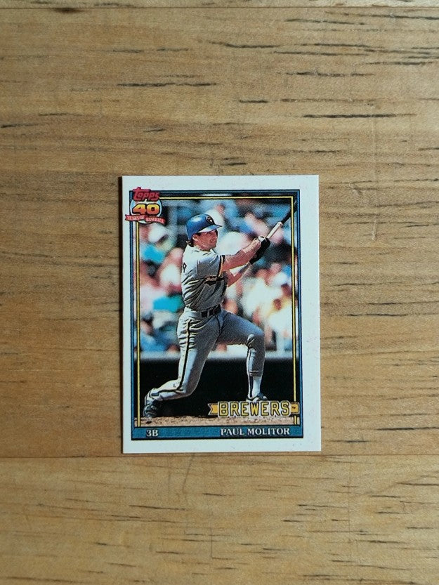 1991 Topps Micro #95 Paul Molitor