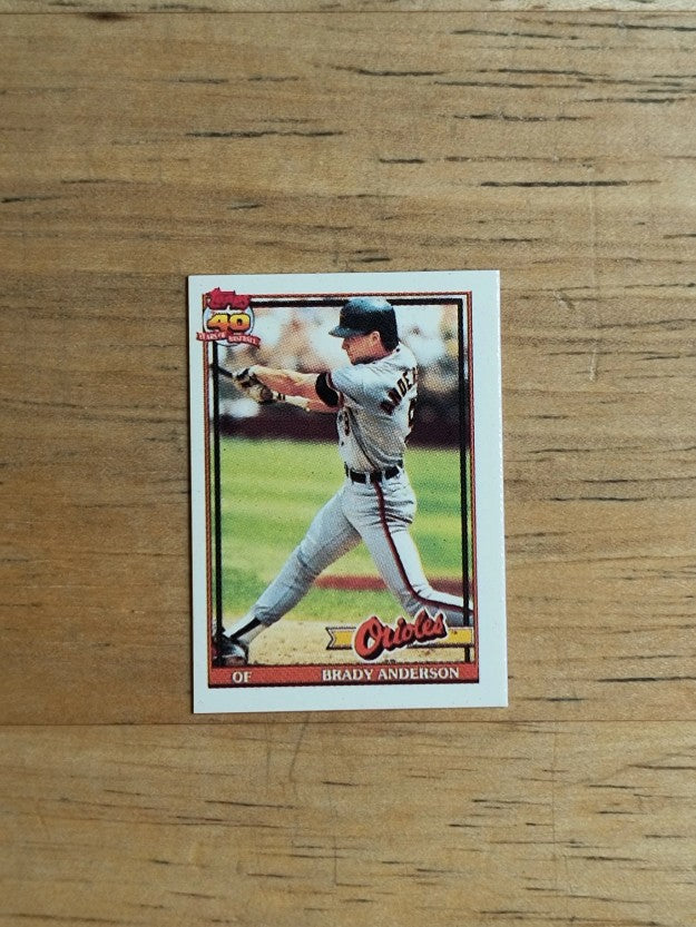 1991 Topps Micro #97 Brady Anderson