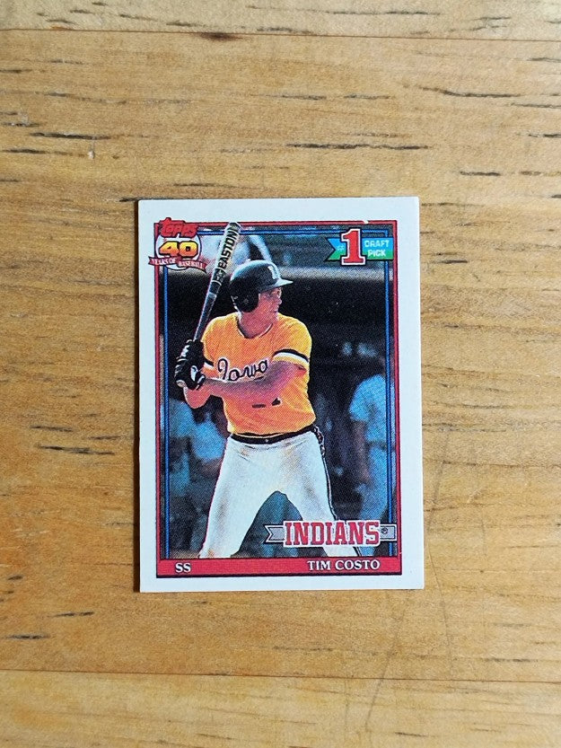 1991 Topps Micro #103 Tim Costo RC