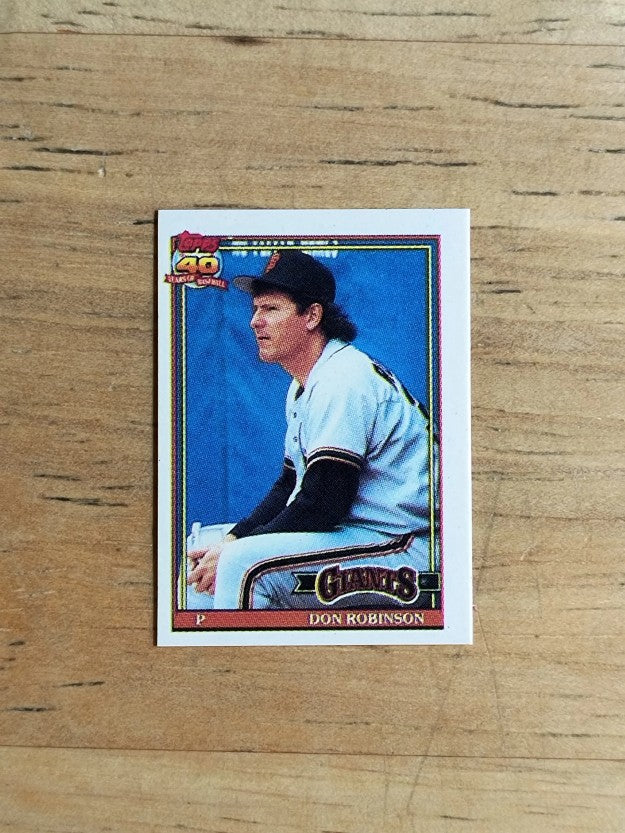 1991 Topps Micro #104 Don Robinson