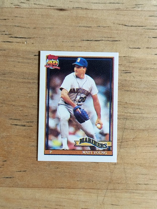 1991 Topps Micro #108 Matt Young