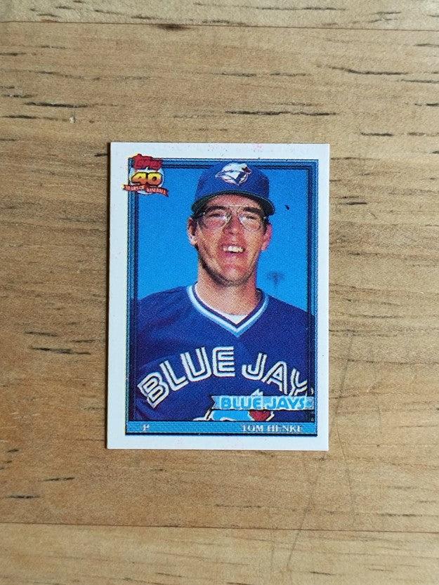 1991 Topps Micro #110 Tom Henke