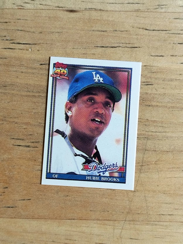 1991 Topps Micro #115 Hubie Brooks