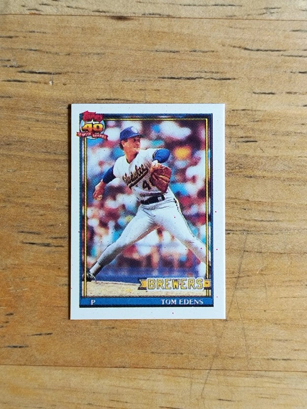 1991 Topps Micro #118 Tom Edens