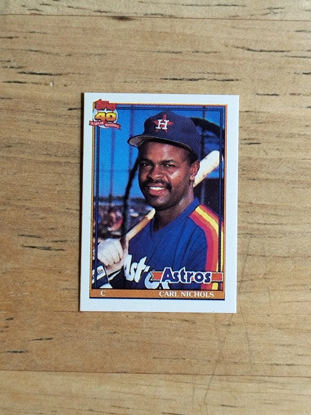 1991 Topps Micro #119 Carl Nichols