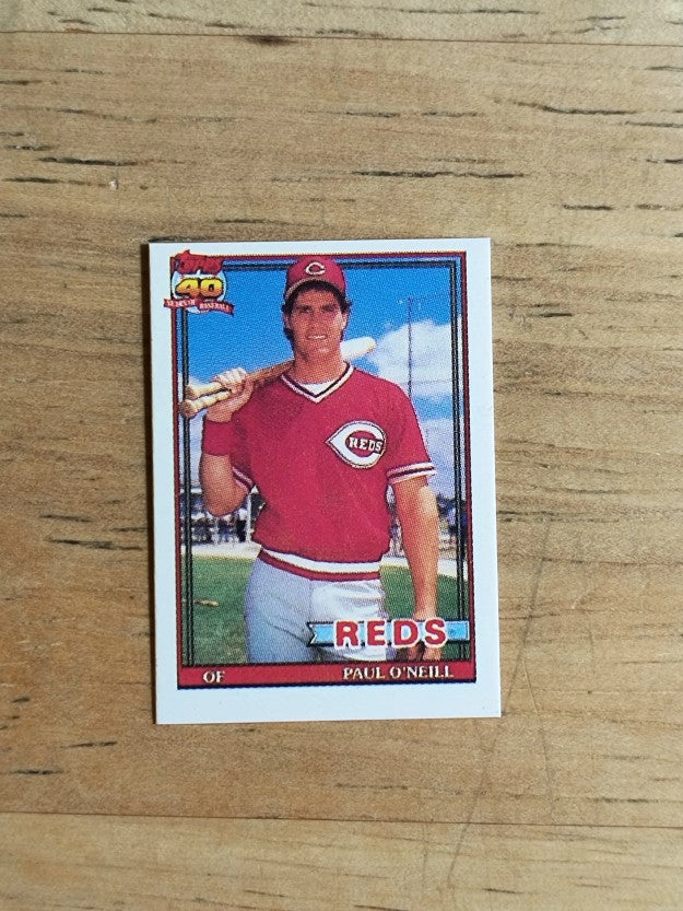 1991 Topps Micro #122 Paul O'Neill