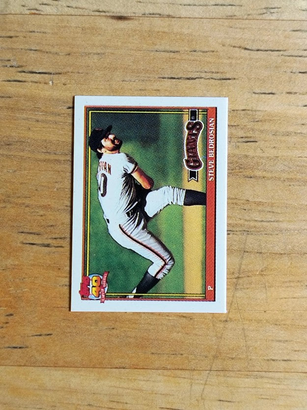 1991 Topps Micro #125 Steve Bedrosian