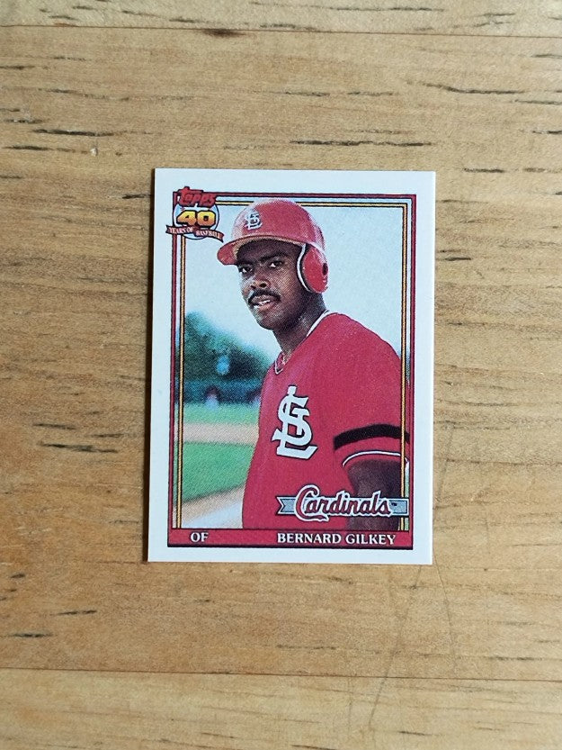 1991 Topps Micro #126 Bernard Gilkey FTC