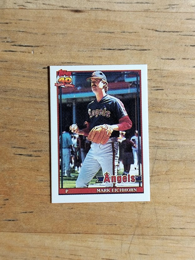 1991 Topps Micro #129 Mark Eichhorn